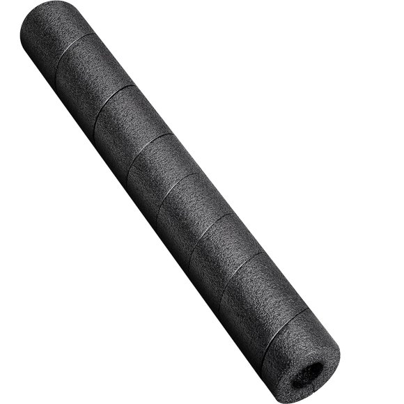 Tubo de espuma aislante para tuberías moonoom, 40 cm, negro