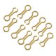thumbnail image 2 of 200 Piezas 17.5Mm Accesorio de Pesca Ojo de Alambre de Plomo de LatóN para Moldes DO-IT Aparejos de Pesca de Carpa M, 2 of 7