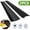 Black, variant on 2 PCS 21" Silicone Stove Gap Covers, Heat Resistant Oven Gap Filler Sealinng Spills Between Stovetop and Counter, Easy to Clean Stove Gap Guarrd, T-Shaped, Black