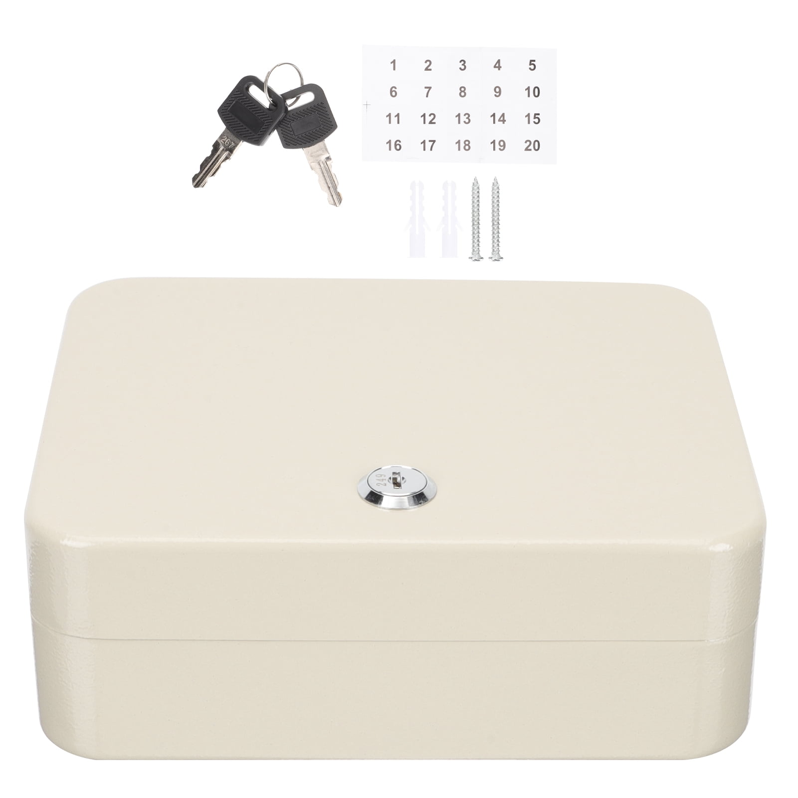 1 Set Key Storage Box Key Management Box Wall Key Box Multiple Key Organizer