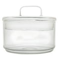 thumbnail image 5 of Household Glass Bowl Apothecary Jars Fruit and Trifle Clear Salad with Lid Snack Storage Container Small Food Simple, 5 of 6