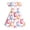 Multicolor, variant on NAISIBABY Girls Easter Dresses, Summer Casual Crewneck Ruffles Sleeve Kids Flare Flowy Dresses Multicolor Size 14