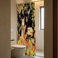 thumbnail image 5 of Thanksgiving Fall Harvest Shower Curtain Set, 72" x 72" Waterproof Polyester Bathroom Curtain with 12 Hooks, Rustic Farmhouse Sweet Home Vintage Home Decor for Restroom, 5 of 7