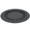 thumbnail image 2 of Barbecue Pan - Non-Stick Household Smokeless Round Nonstick Baking Tray BBQ Roasting Tray Porous Design Kitchen Utensils, 2 of 8