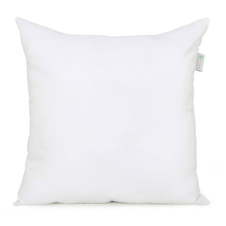 Acanva Down Alternative Pillow Insert Sham Form Square 24 L X