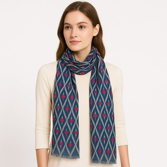 Premium Soft Quality Viscose Digital Print Scarf Lightweight Wraps MV501