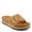 Yellow Multi, variant on Women's SWIRLA Multicolor Beaded One-Band Slide Cork Wedge Sandals Black Multi EU 36 / US 5.5 - 6