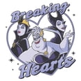 thumbnail image 2 of Women's Disney Villains Valentine's Day Breaking Hearts Graphic Tee White X Large, 2 of 4