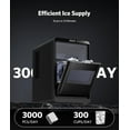 thumbnail image 5 of LHRIVER Nugget Ice Maker Countertop, Pebble Ice, 35Lbs/24H, Self-Cleaning, Silver, 5 of 7