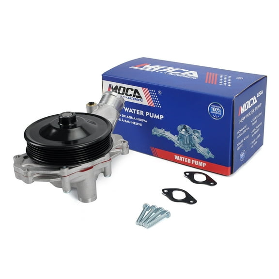 MOCA AUTOPARTS 144-2060 Water Pump Fit for 2019-2025 Jaguar F-Pace 5.0L & 2014-2024 Jaguar F-Type 5.0L & 2022-2025 Land Rover Defender 90 110 5.0L