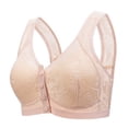 thumbnail image 1 of Breathable Underwear for Women Large Size Thin Non Rim Wireless Bra Daily Wear Polyester Hand Wash 1Pc, 1 of 7