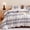 Blue Grid, variant on Sonive Waffle Duvet Cover Set Blue Grid, 3 Pieces Modern Pattern Waffle Weave with Pillow Sham, Queen