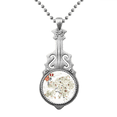 thumbnail image 1 of Hong Kong Lieux de Randonnée Carte Chine Pendentif Bijoux Musique Guitare Couple Hangtag, 1 of 3