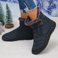 thumbnail image 5 of CAICJ98 Women Boots Winter Warm Lined Ankle Booties Insulated Waterproof Snow Boots for Women (Blue,Size 6), 5 of 9
