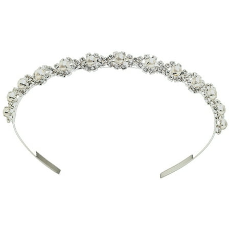 Tiara Headband, Silver