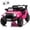Pink, variant on 12V Build & Ride Electric Toy Car for Kids, Battery Powered DIY Assembly Ride on Vehicle with Remote Control, STEM Building Blocks, Buildable Ride on Toy, Ages 2–4 (Blue)