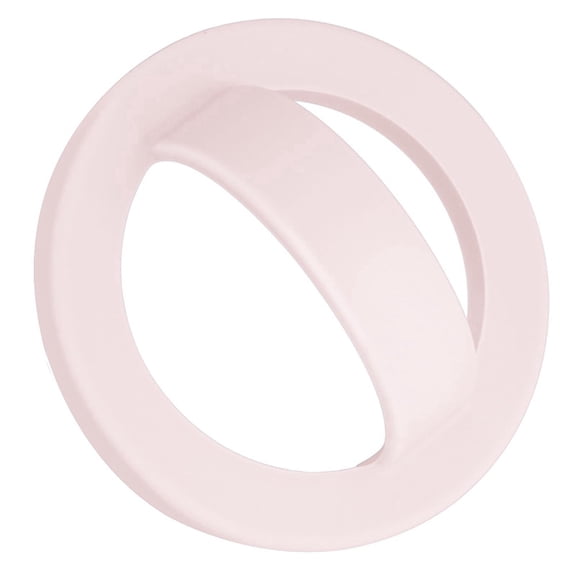 Magnetic Silicone Ring Grip Phone Holder,Rotating Finger Loop Ring Grip Holder,Soft and Portable,Magnetic Bracket Pink