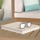 thumbnail image 2 of Gafas de sol AIEYEZO Tony Stark vintage con montura metálica cuadrada, 2 of 8