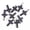Blue Sandstone, variant on Natural Quartz Crystal Cross Pendant Crucifix Shape Stone Jewelry making-Snowflake Obsidian-1PC