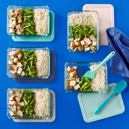 Pyrex®, Meal Prep Set, Glass, 10-piece - Walmart.com - Walmart.com