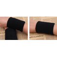 thumbnail image 4 of (10 uds.) Muñequera de algodón absorbente del sudor de 8 cm Deportes Culturismo Fitness Running Baloncesto Muñequera de algodón transpirable, 4 of 5