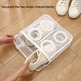 thumbnail image 1 of Visland Shoe Cleaning Bag Double Layer Dual Lanyard Design 2-in-1 Household Mesh Laundry Washing Pouch Home Supplies, 1 of 8