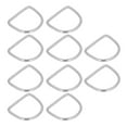 thumbnail image 2 of Hardware D Ring Buckle,10PCS D Ring Buckles D Ring Hooks Stainless Steel D Rings Time-Tested Durability, 2 of 8