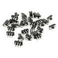 thumbnail image 1 of Unique Bargains 30 Pcs Interrupteur Vertical Mini DIP 1P2T 6 Broches 9x4x3.5mm, 1 of 1