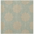 thumbnail image 5 of SAFAVIEH Soho Maui Geometric Wool Runner Rug, Turquoise/Yellow, 2'6" x 6', 5 of 6