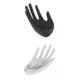 thumbnail image 1 of 2x Resin Buddhism Hands RingsTrinket Bracelet Jewelry Display Stand Rack color black color Hugo Pantalla de manos de Buda, 1 of 10