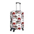 thumbnail image 3 of Balery Luggage Cover Rabbit And Hedgehog Print Suitcase Covers for Luggage Elastic Washable Suitcase Protector Fits 18-32 Inch Luggage-, 3 of 9