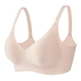 thumbnail image 6 of Lixiuxyad Support Bras for Women Lift No Underwire Women's Comfortable And Transparent Shoulder Strap Cordless Backless Spongeless With Convertible Shoulder Straps, 6 of 6