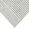 thumbnail image 4 of Mineral Spring Luxury Bath Stripe Tufted Polyester Bath Rug, Birch, 17" x 24", 4 of 7