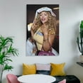 thumbnail image 6 of Latto Art Singer Posters Poster Decorative Painting Canvas Wall Art Living Room Posters Bedroom Painting 08x12inch(20x30cm), 6 of 6