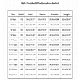 thumbnail image 7 of VIPOIN Kids Hooded Windbreaker Jacket, Full Zip Lightweight Windproof Fall Outerwear Hiking Casual Wear, 7 of 7