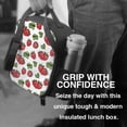 thumbnail image 6 of Lsque Hand Drawn Strawberry Lunch Bag Lunch Box for Women Men Reusable Insulated Lunch Tote Bag,Leakproof Thermal Cooler Sack Food Handbags Case High Capacity, 6 of 9