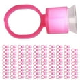 thumbnail image 3 of Soporte de pigmento para Microblading, anillo de tinta para tatuaje de 100 piezas, accesorio para Microblading, taza de anillo de pigmento para tatuaje, rendimiento probado, 3 of 8