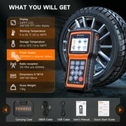 FOXWELL T2000 PRO TPMS Programming Tool, TPMS Relearn Tool, Car TPMS Reset Tire Pressure Sensor Activate Program-ming Scan Tool Upgraded of T1000, Lifetime Free Update