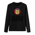 thumbnail image 4 of RKSTN Sweat-Shirt pour Femmes Mode Automne Léger Couleur Unie Manches Longues Col Rond Imprimé Pollution Marine, 4 of 4