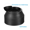 thumbnail image 3 of Uxcell 49mm Camera Lens Hood, 2Pcs Rubber Collapsible Lens Protector, Black, 3 of 6
