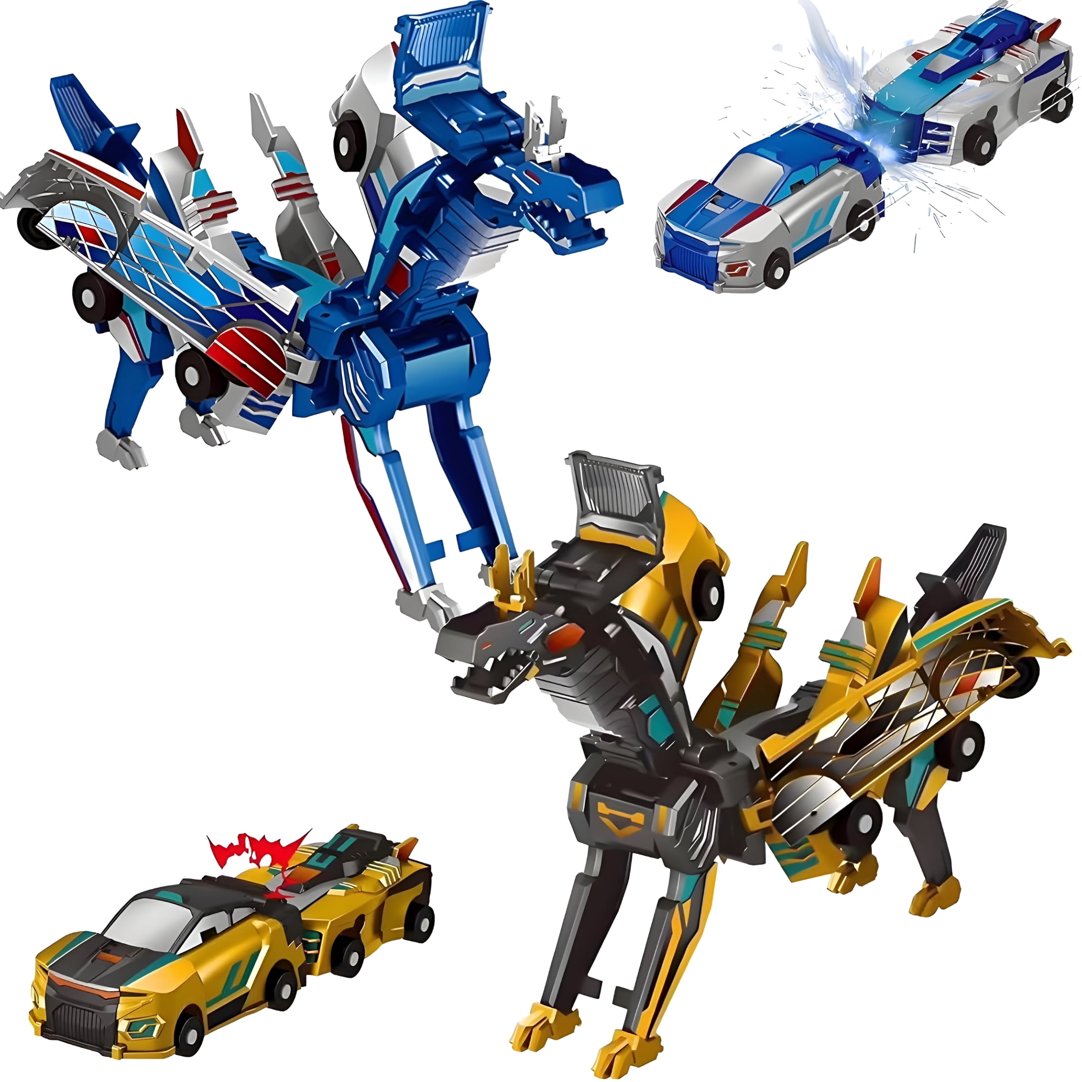 Super Wings Jett Transforming Toy - Iron Jett Robot To Airplane Action Figure For Kids 3+