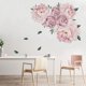 thumbnail image 4 of Gwong Decoración hogareña Peony Flower Home Wall Etiqueta de Pared Sala de estar Descalémetro Mural DIY Decoración Gwong 21042415, 4 of 6