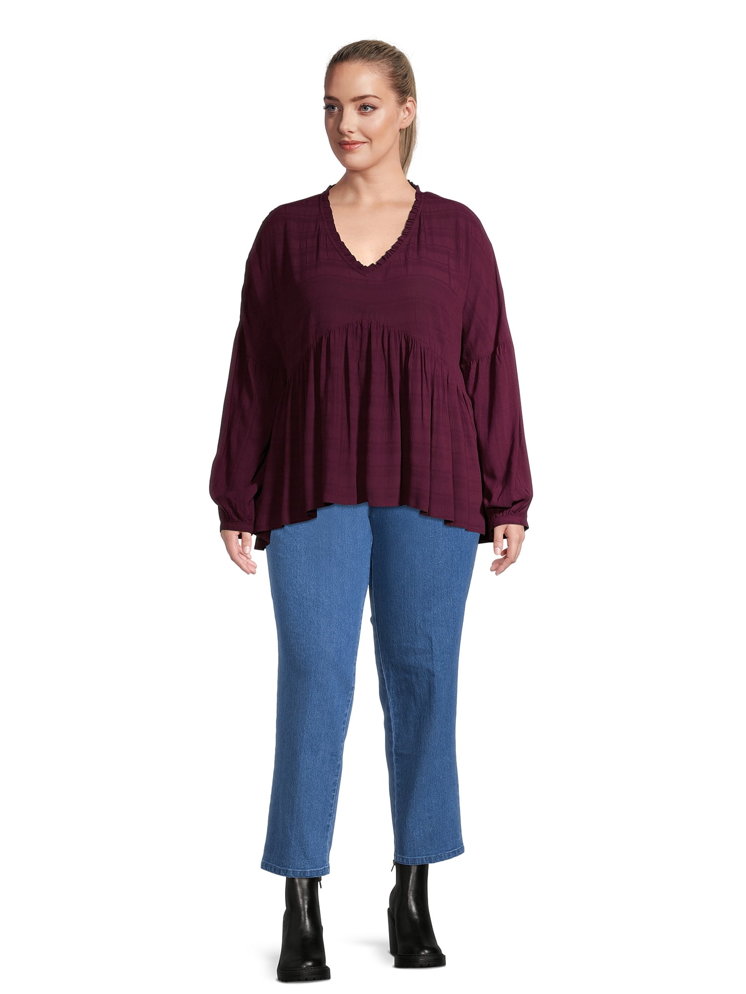 JMS Just My Size by Hanes Women's Plus Size 2 Pocket Pull On Pants, Single and 2 Pack