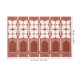 thumbnail image 2 of MERRYHAPY Panel Decorativo Plegable Para Casa Estilo Chino Marrón Para Privacidad Y, 2 of 7