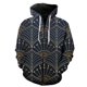 thumbnail image 1 of Sudadera con capucha y cremallera para hombre, con estampado geométrico abstracto, de gran tamaño y divertida, de manga larga, con estampado 3D, ideal para ir de calle, gran oferta 2024, 1 of 6