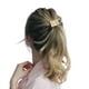 thumbnail image 3 of Ofertas Únicas 1 Pc Clip para Cabello con Hebilla de Cola de Caballo Semi-cilíndrica para Mujeres Tono Dorado Pequeño, 3 of 5