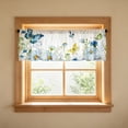 thumbnail image 4 of Wildflower Butterfly Vertical Watercolor Kitchen Curtain,Short Panel Window Valance for Sink,Breakfast Nook,Home Decor, 4 of 5