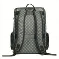 thumbnail image 5 of PU Leather Large Capacity Travel Backpack Laptop Backpack School Bag For Middle High School College Student, 5 of 5