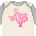 thumbnail image 4 of Inktastic Texas Silhouette Mandala Boys or Girls Long Sleeve Baby Bodysuit, 4 of 5