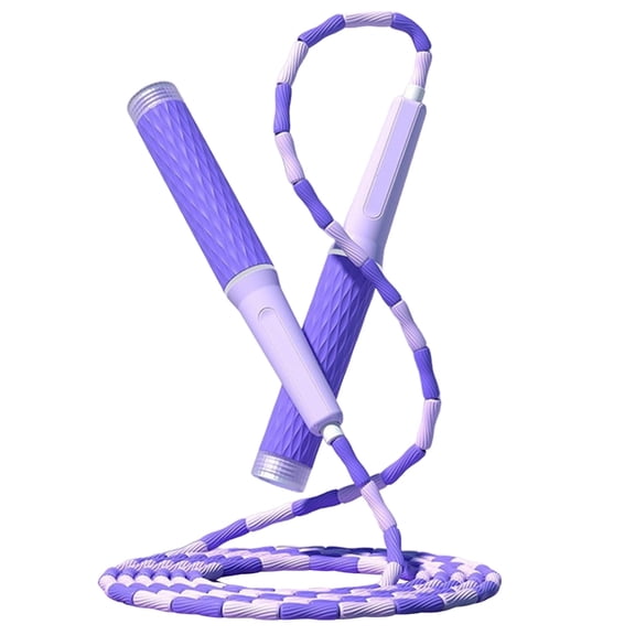 Skipping Rope for Women Man Kid Jump Rope, Workout and Fitness Beads Jumping Rope Segmented Adjusted